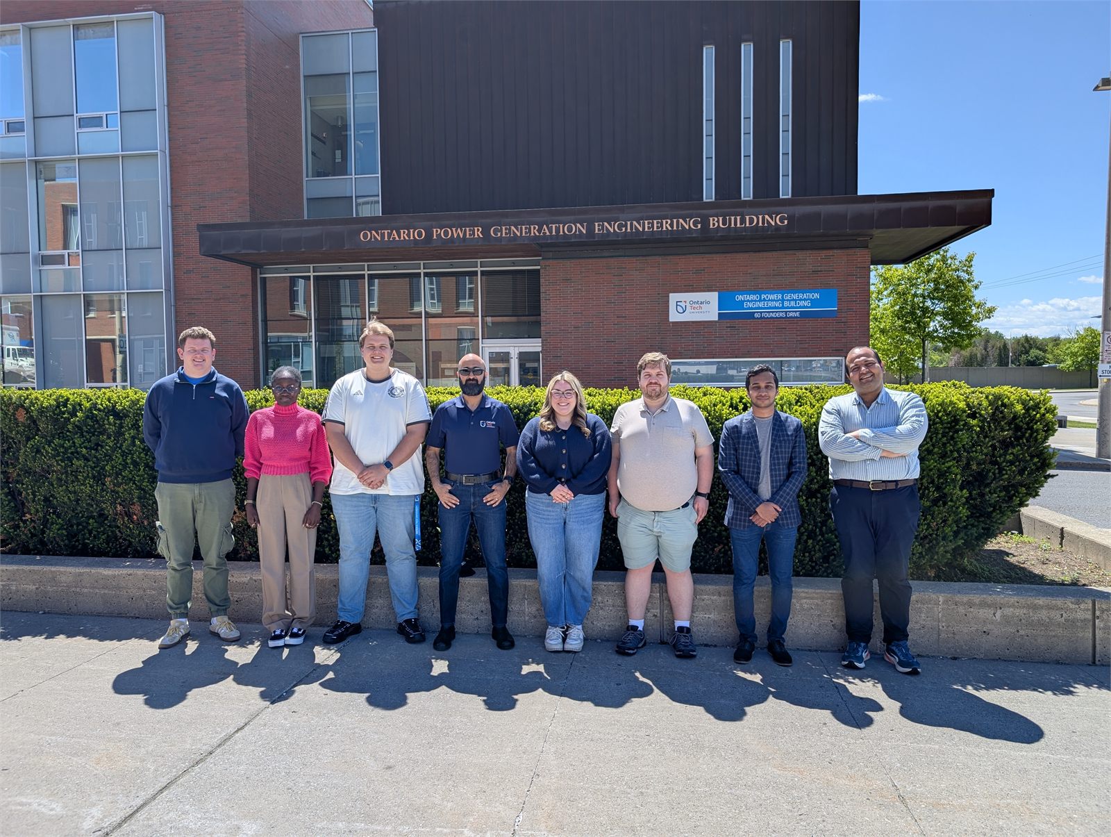 The current members of the Machining Research Laboratory, June 2026